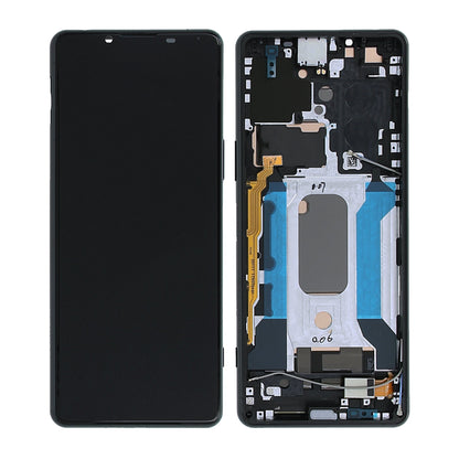 Sony Xperia 5 III XQ-BQ52 XQ-BQ62 Display med LCD Skärm - Svart