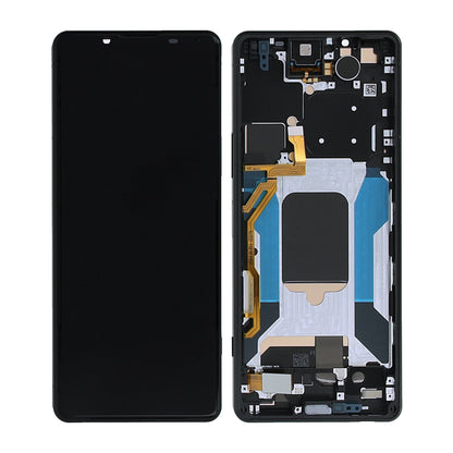 Sony Xperia 5 IV XQ-CQ54 XQ-CQ62 XQ-CQ72 Display med LCD Skärm - Svart