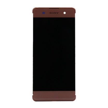 Sony Xperia XA Skärm med LCD Display och Ram Original - Rosa