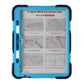 3 Layers multi functional  Laptop Case For iPad 11 2025/10 10.9 2022 Blue (with hand strap)