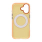 Iridescent Shockproof Case with 360-degree Rotatable Kickstand For iPhone 17 Orange