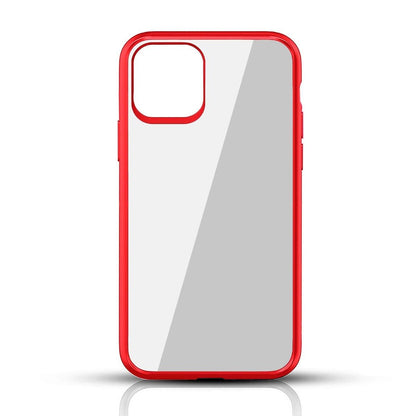 Stöttåligt Mobilskal iPhone 11 Pro Max - Röd/Transparent