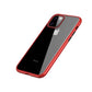 Stöttåligt Mobilskal iPhone 11 Pro Max - Röd/Transparent/Svart