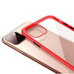 Stöttåligt Mobilskal iPhone 11 Pro Max - Röd/Transparent/Svart