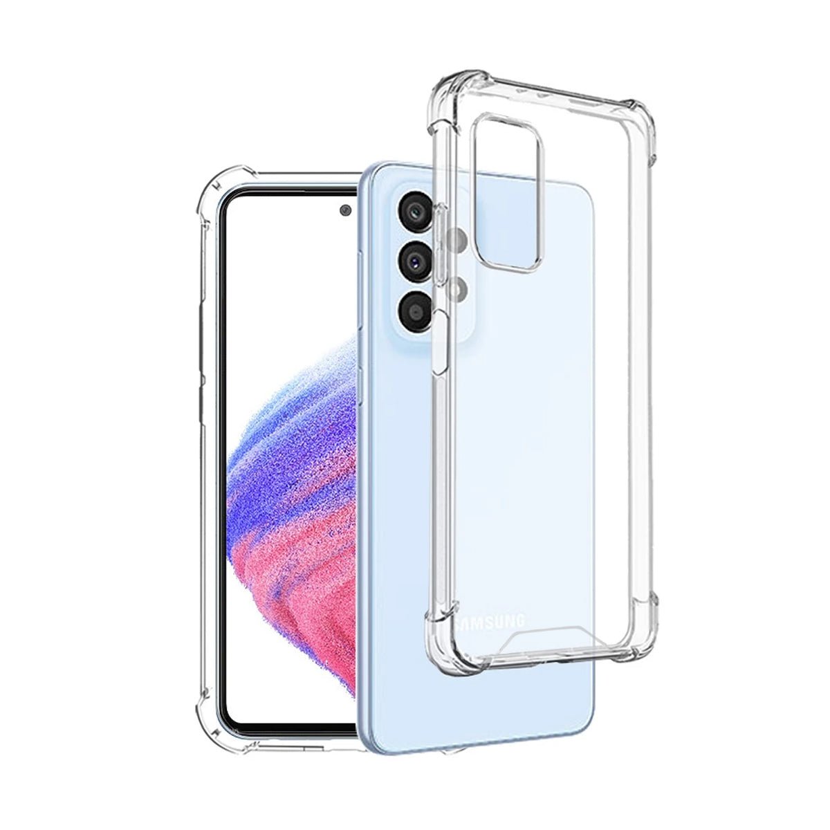 Stöttåligt Skal Samsung Galaxy A53 5G - Transparent