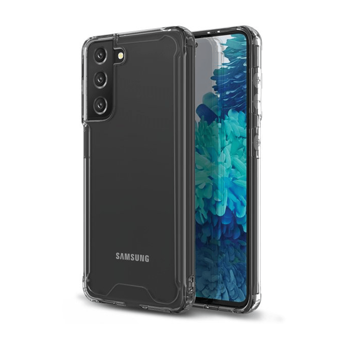 Stöttåligt Skal Samsung Galaxy S21 Plus - Transparent
