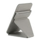 Foldable Ultra Thin Magnetic Cardholder Phone Kickstand Light Gray