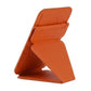 Foldable Ultra Thin Magnetic Cardholder Phone Kickstand Orange