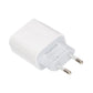 USB A to Lightning + USB Charger 2.4A - White