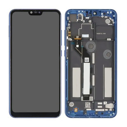 Xiaomi Mi 8 Lite Skärm med LCD Display - Blå
