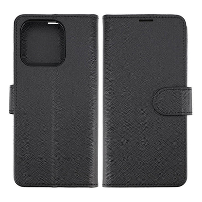 Xiaomi Redmi 12c Plånboksfodral med Stativ - Svart