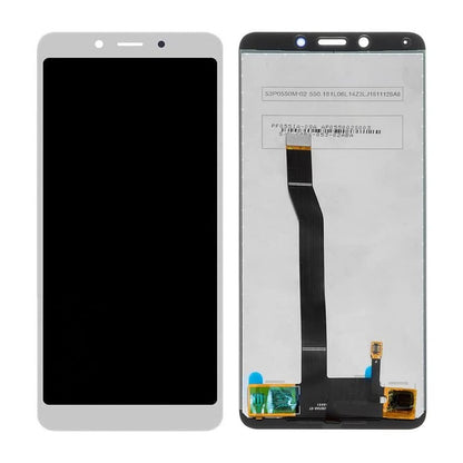Xiaomi Redmi 6/6A Skärm med LCD Display - Vit