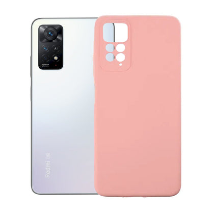 Xiaomi Redmi Note 11 Pro Silikonskal med Kameraskydd - Svart