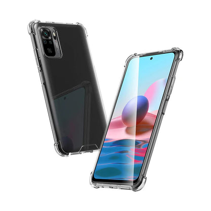 Xiaomi Redmi Note 11 Stöttåligt TPU Mobilskal - Transparent