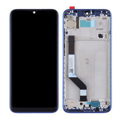 Xiaomi Redmi Note 7 Skärm med LCD Display - Blå